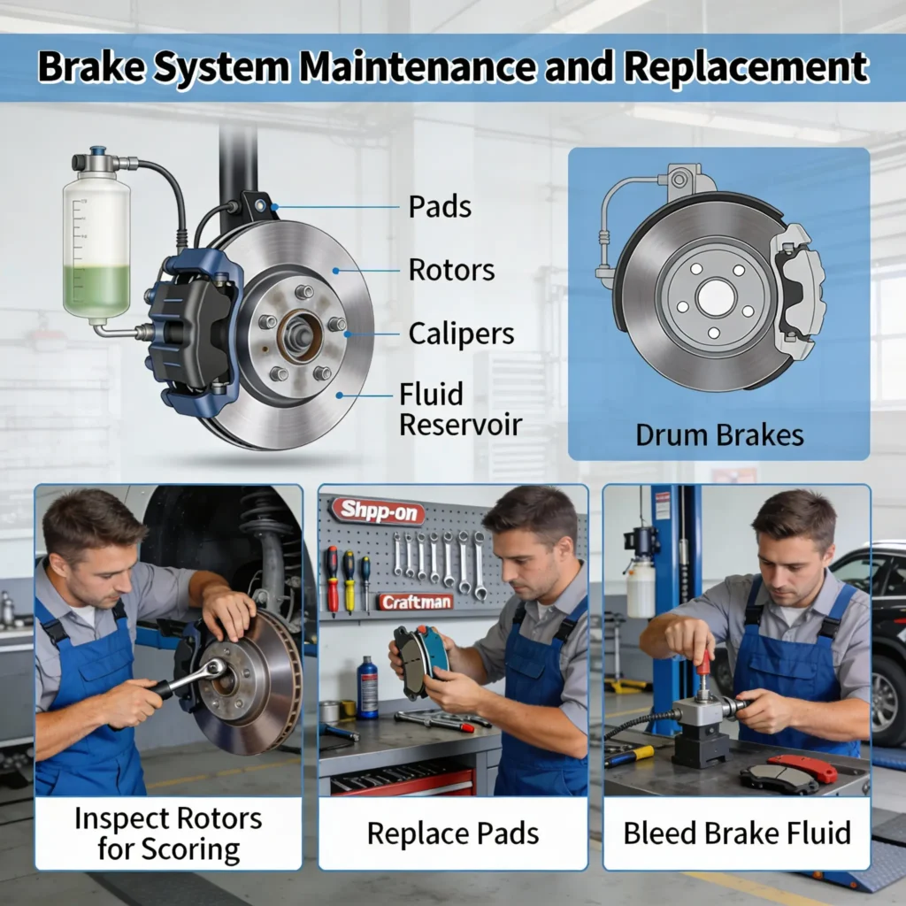 Brake System Maintenance and Replacement