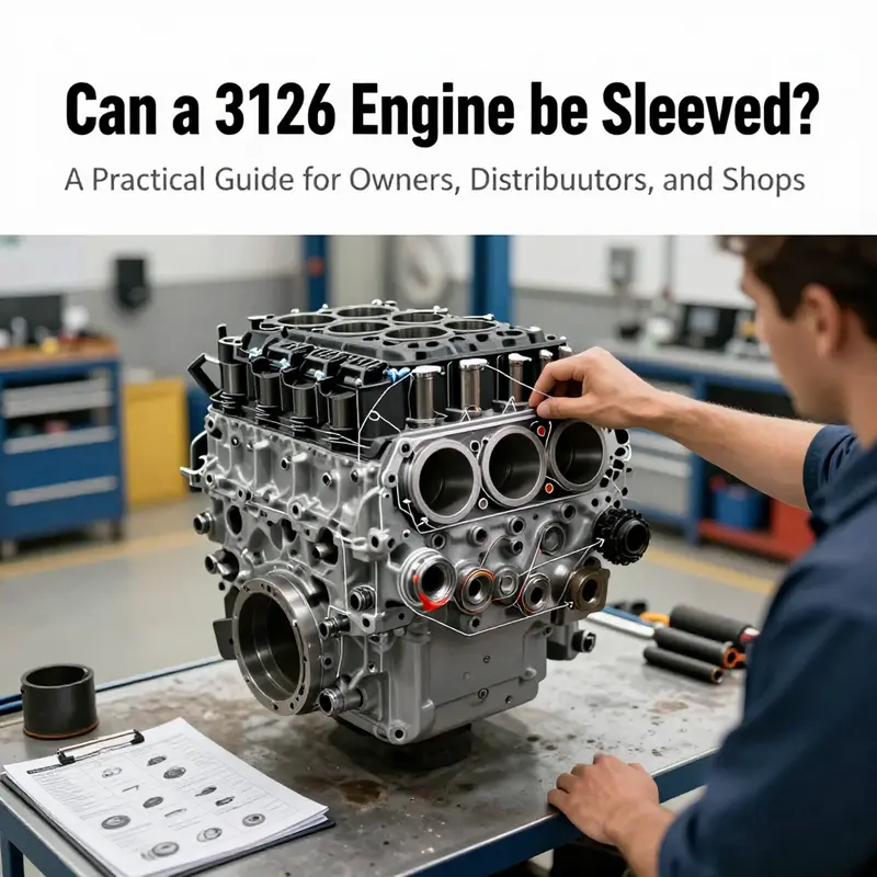 Overview of sleeving concepts and rationale for CAT 3126 engines.