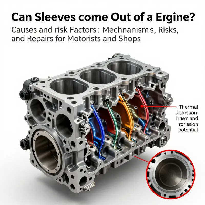 Illustration of sleeve fit types and how detachment can initiate at the bore edge.