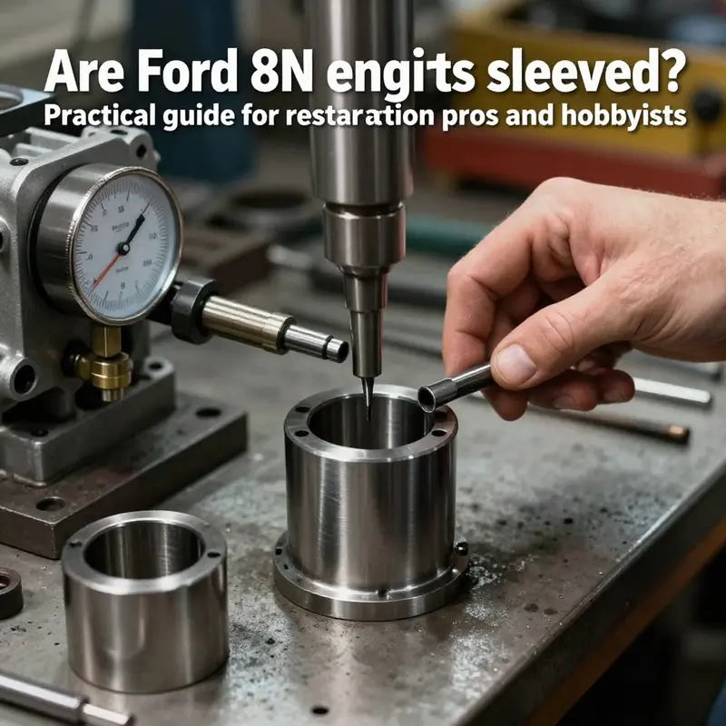 Rationale for sleeving: preservation of the block and restoration of a durable, true-to-original bore.