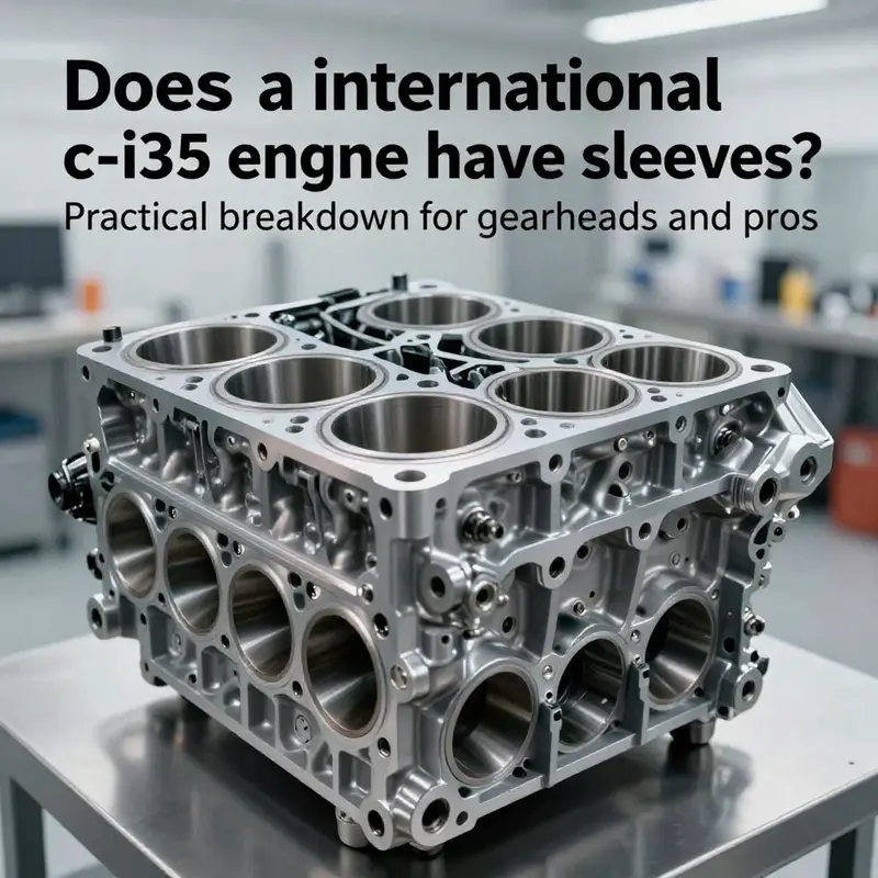 Visual overview of the ambiguous C-I35 designation and the sleeve concept across engine families.