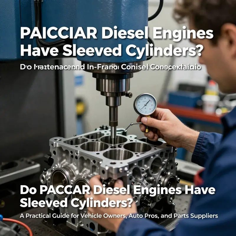 Chapter 1 shows the integrated cylinder walls of a PACCAR MX engine, illustrating how sleeveless design shapes heat transfer and block stiffness.