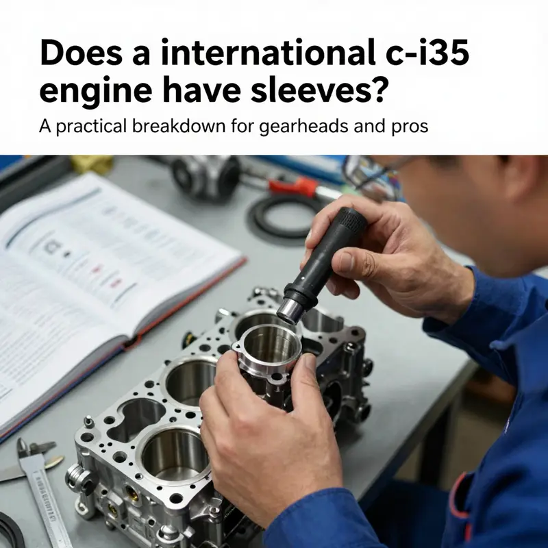 Visual overview of the ambiguous C-I35 designation and the sleeve concept across engine families.