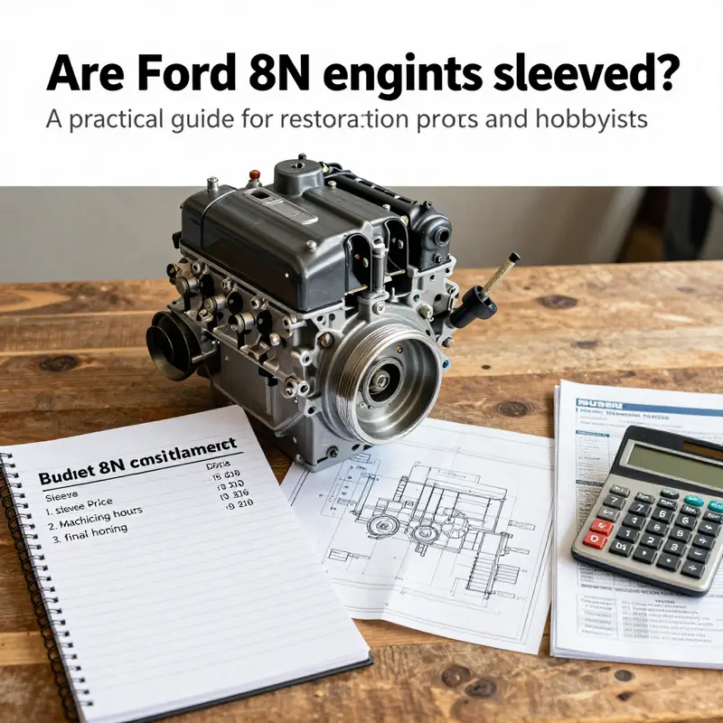 Rationale for sleeving: preservation of the block and restoration of a durable, true-to-original bore.