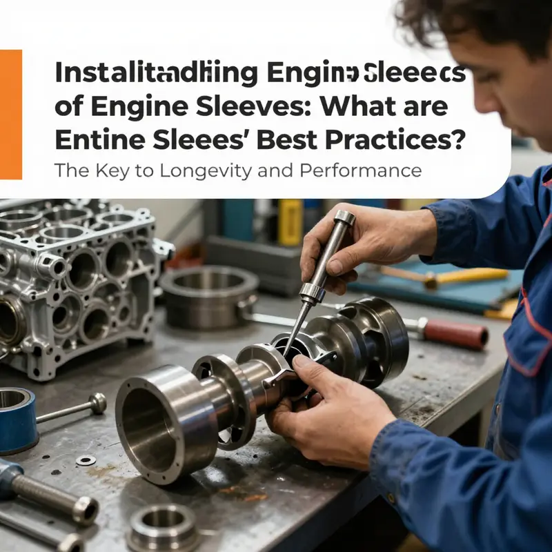 Different types of engine sleeves highlighting their distinct designs and uses.