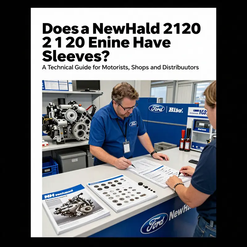 Close view of the cylinder sleeve installed in the 2120 engine bore, illustrating the sleeve’s wear surface and bore geometry.