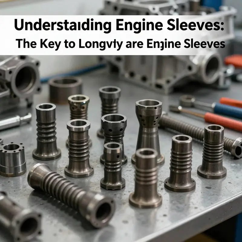 Different types of engine sleeves highlighting their distinct designs and uses.
