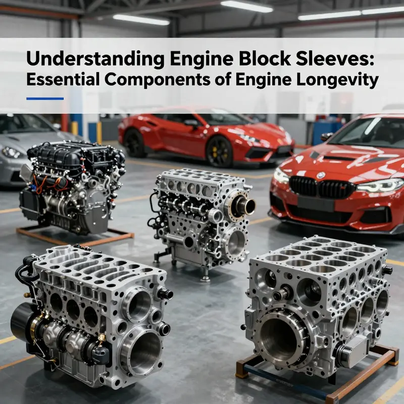 Comparison of Dry and Wet Engine Block Sleeves: Understanding their unique structures.