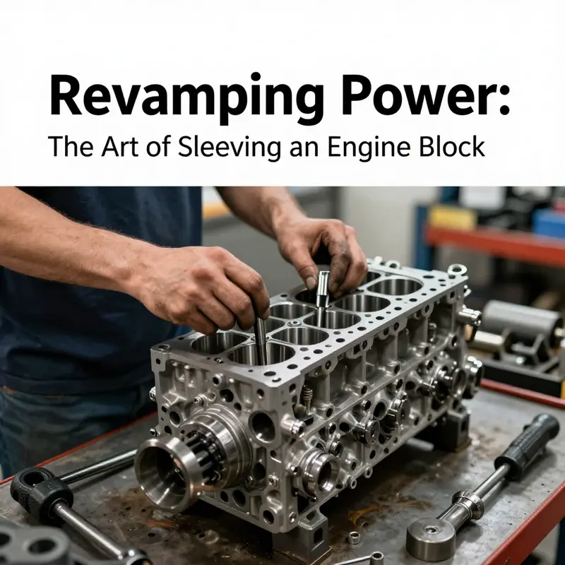 An illustration showcasing different types of engine sleeves: dry and wet sleeves.