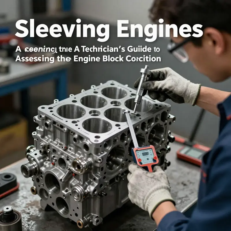 Block condition assessment: cracks, wear, and deck flatness guide sleeve strategy.