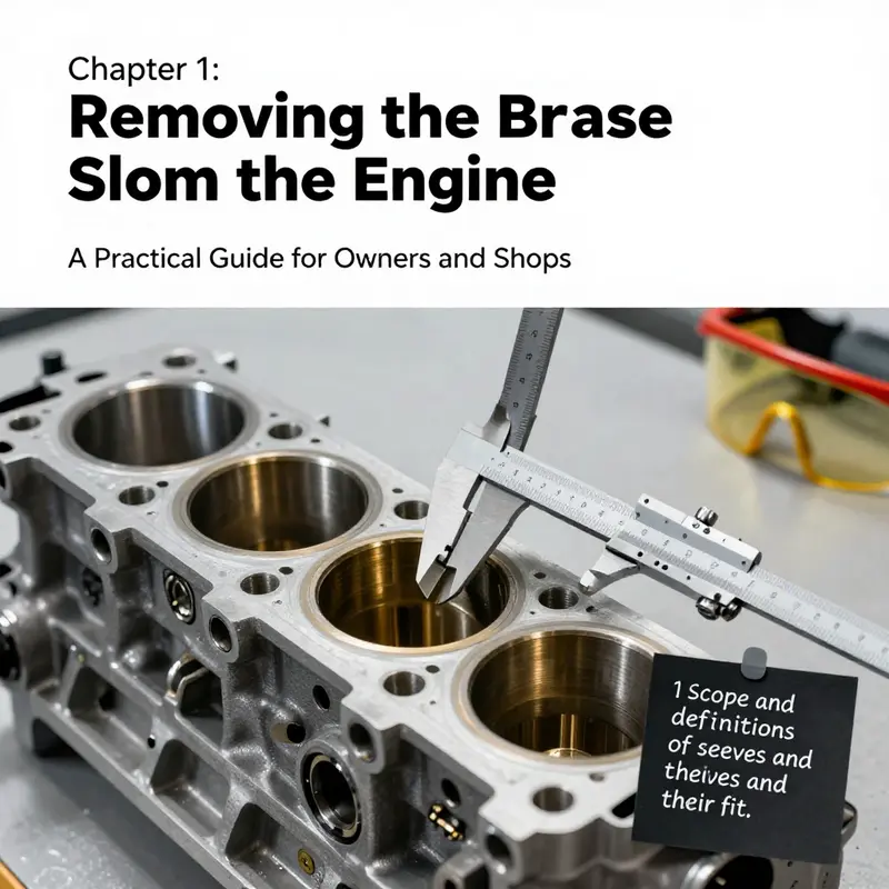 Chapter 1 establishes what a brass sleeve is, where it sits in typical engines, and how to define scope for removal—laying the groundwork for safe, measured work.