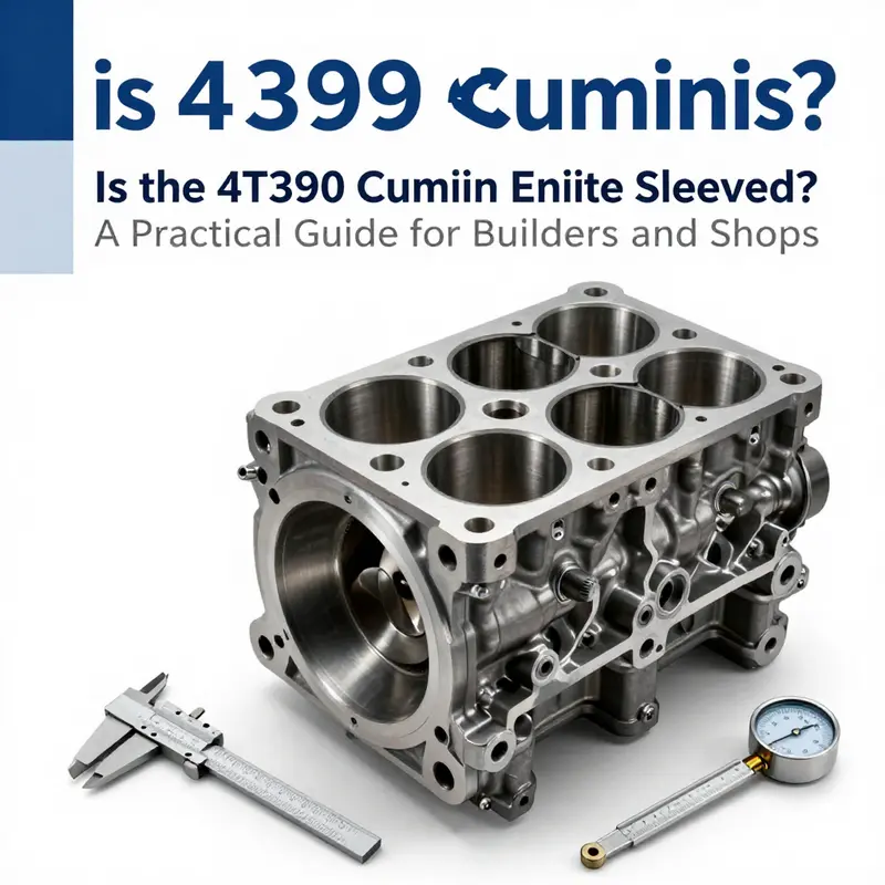 4T390 is a gasket kit part number, not an engine; this image highlights the distinction to prevent misordering during sleeving projects.