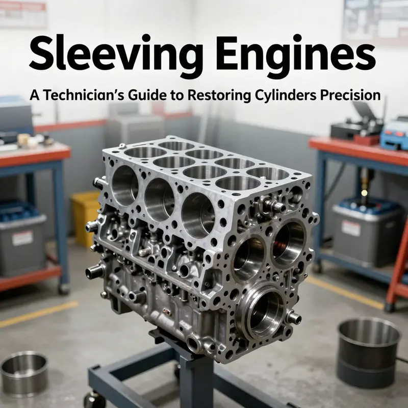 Block condition assessment: cracks, wear, and deck flatness guide sleeve strategy.