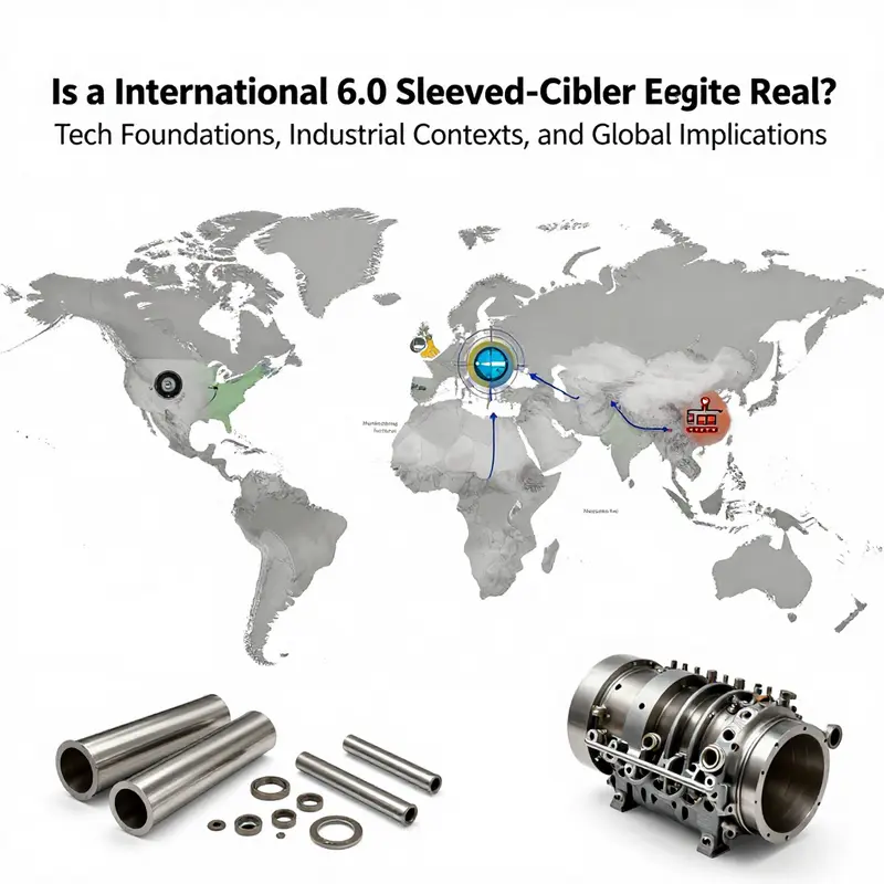 Cross‑section view of sleeved cylinder concepts and their placement within a 6.0L engine architecture.