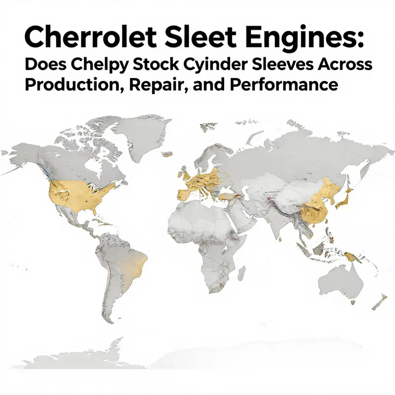 Production engines showing cylinder sleeves in modern Chevy designs.