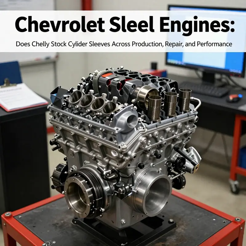 Production engines showing cylinder sleeves in modern Chevy designs.
