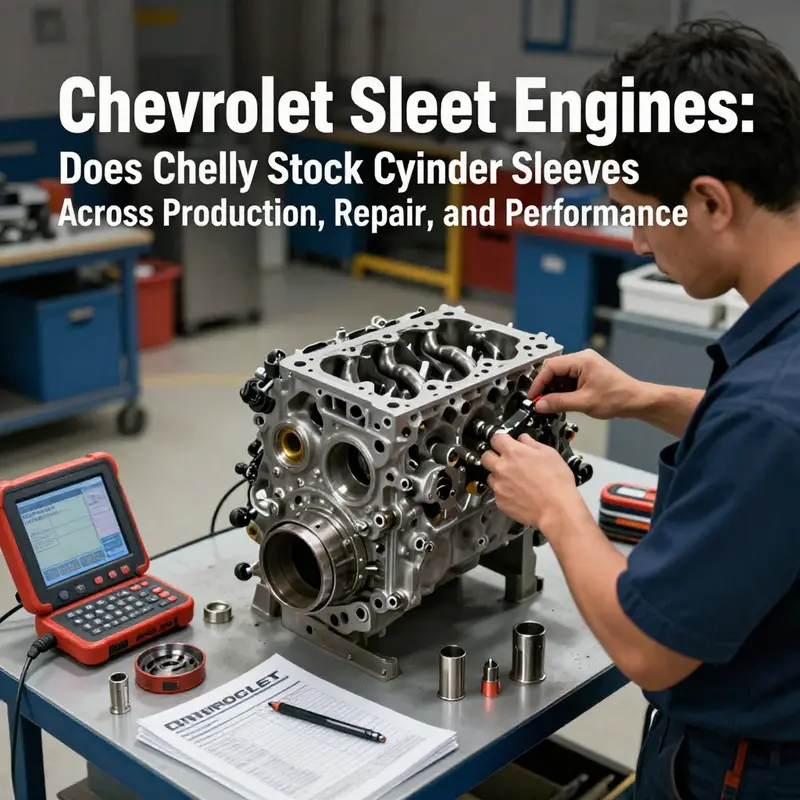 Production engines showing cylinder sleeves in modern Chevy designs.