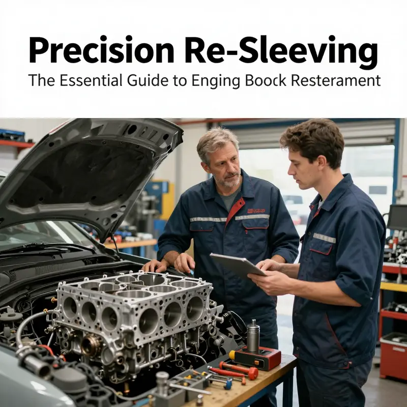 Expert consultation in a top-notch engine machine shop.