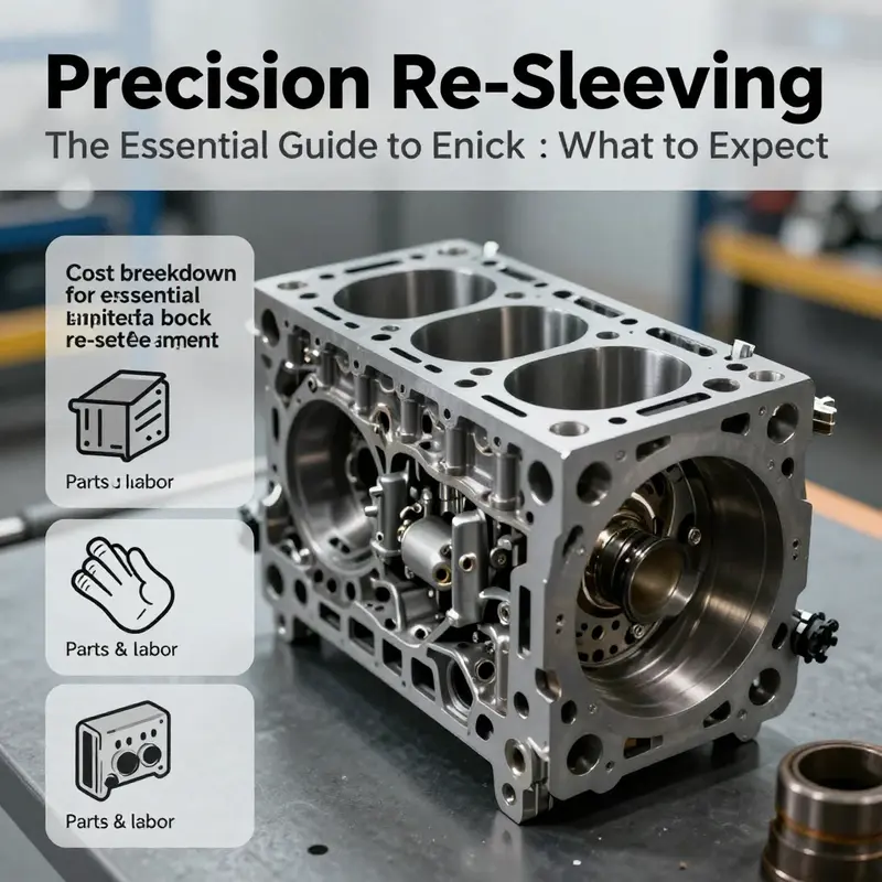 Expert consultation in a top-notch engine machine shop.