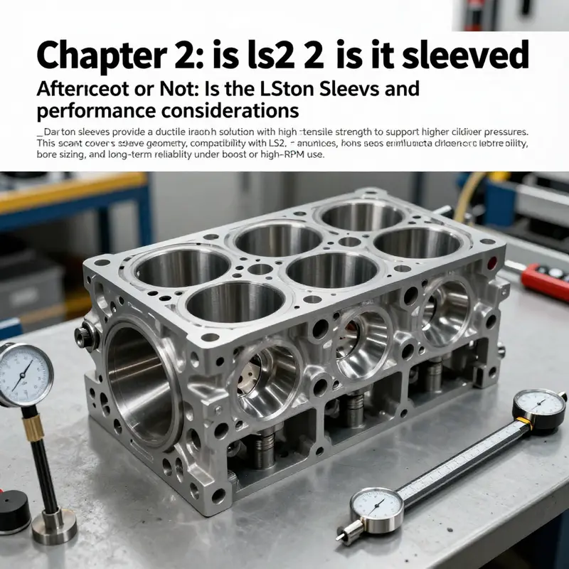 Stock LS2 block design with integral cylinder walls and implications for sleeving.