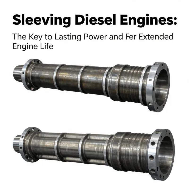 Highlighting the inner sleeve of a diesel engine, pivotal for durability.