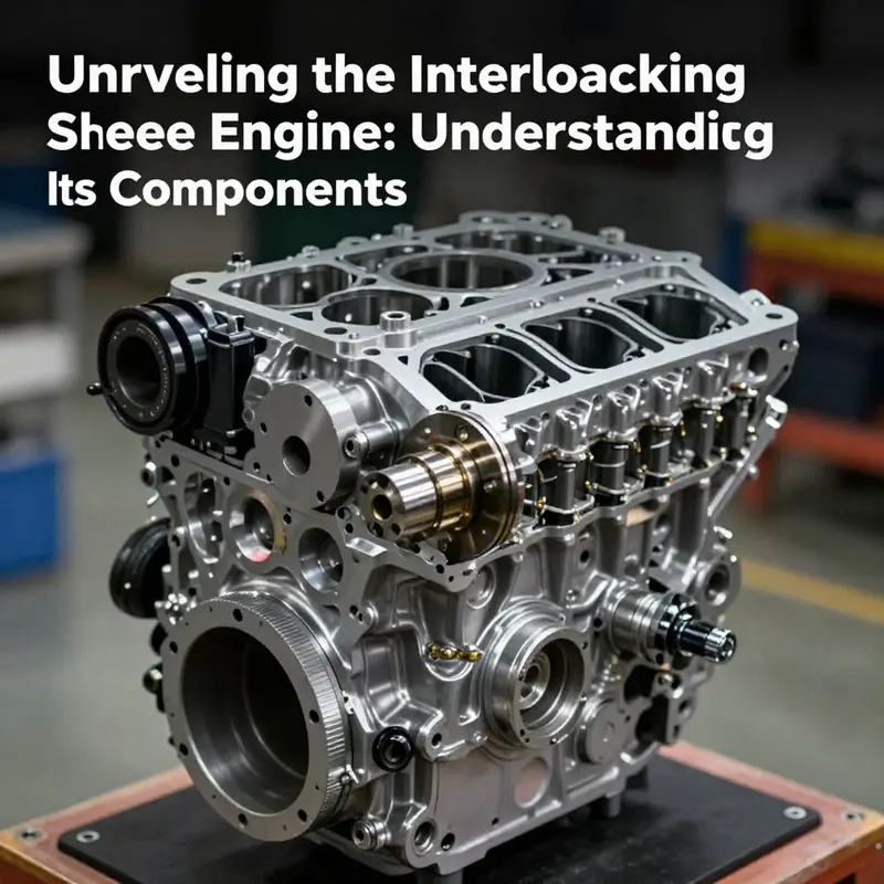 Engine sleeve guides intricately designed to provide durability and precision for piston travel.