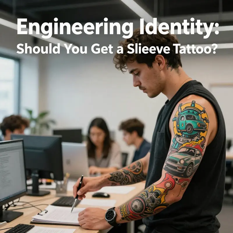 Engineers express their individuality through tattoos in varying workplace environments.