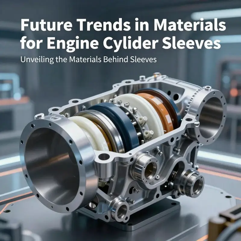 An overview of different materials used in engine cylinder sleeves, emphasizing their distinct properties.