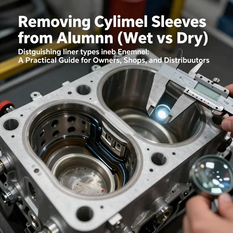 Safety-first preparation sets the stage for successful sleeve removal in aluminum engines.