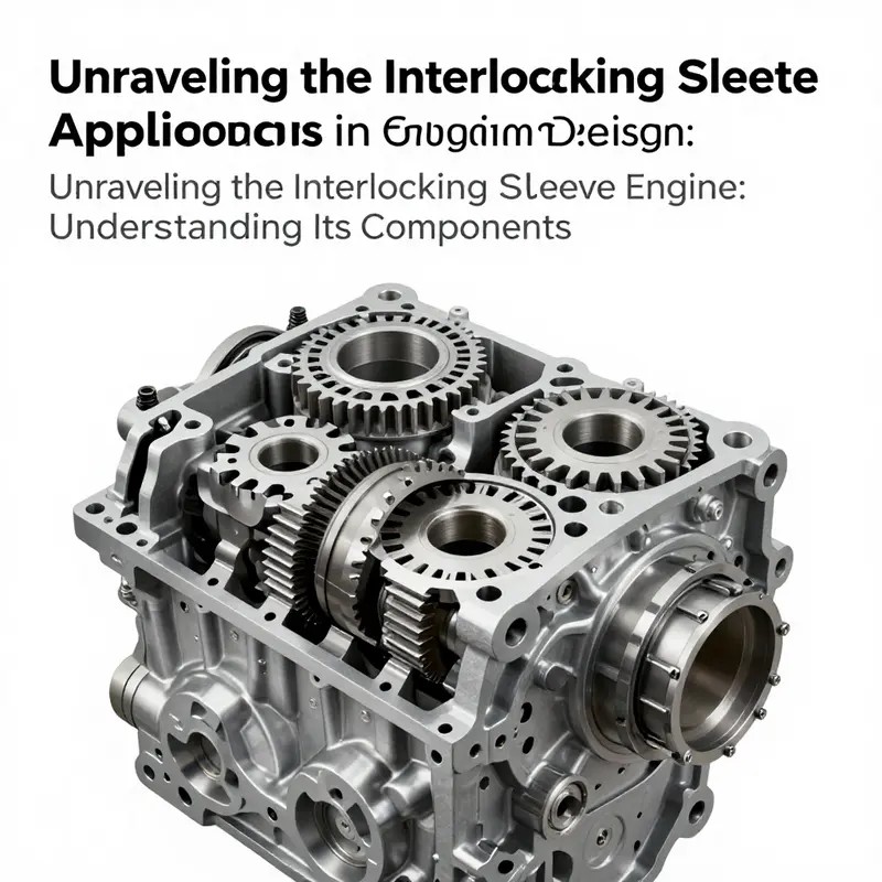 Engine sleeve guides intricately designed to provide durability and precision for piston travel.