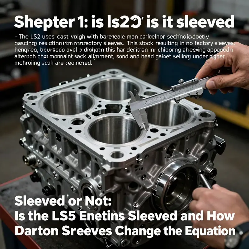 Stock LS2 block design with integral cylinder walls and implications for sleeving.