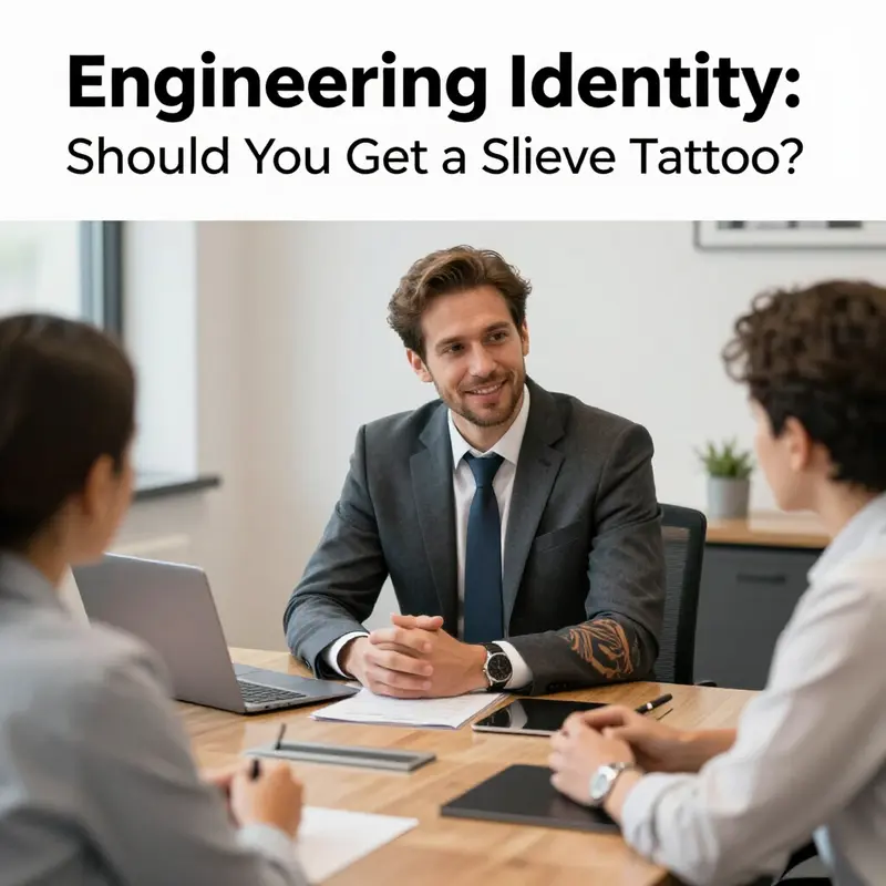 Engineers express their individuality through tattoos in varying workplace environments.
