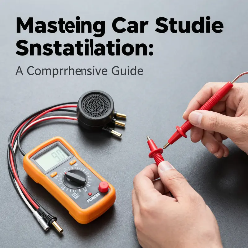 Preparation is key for a successful car stereo sleeve installation. Essential tools and components laid out for easy access.