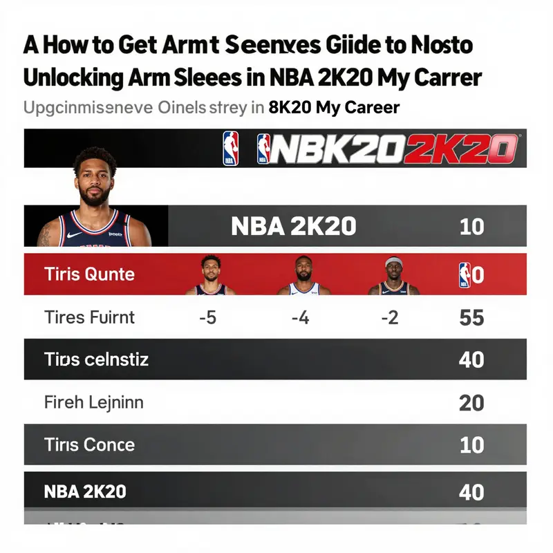 Unlock arm sleeves by reaching key career milestones in NBA 2K20.