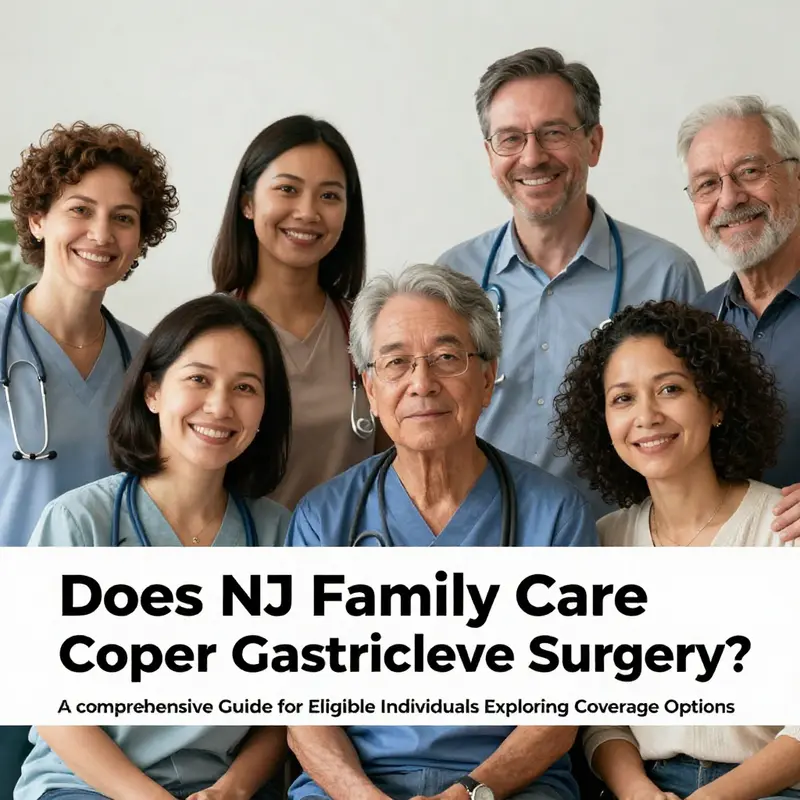 An engaging visual that represents the topic of gastric sleeve surgery coverage, featuring diverse individuals discussing their health.