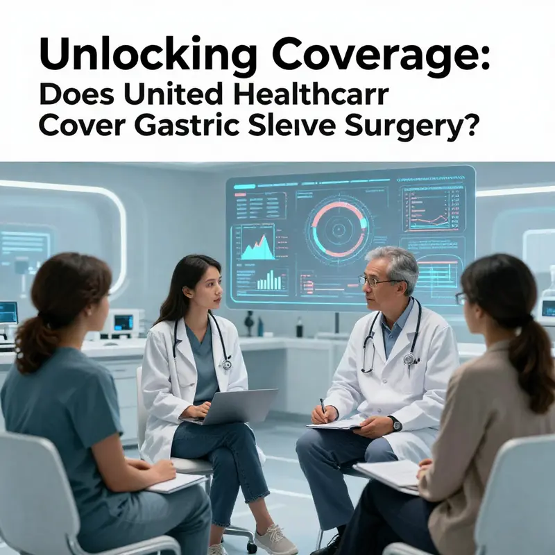 A healthcare professional outlines eligibility criteria for gastric sleeve surgery under United Healthcare.