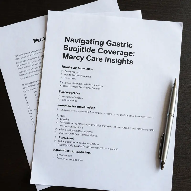 Exploring options for gastric sleeve coverage with Mercy Care.