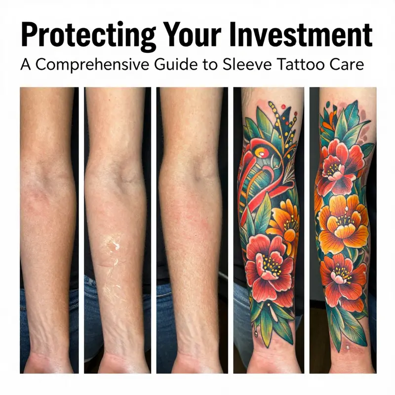 Proper immediate care ensures your tattoo starts healing effectively.