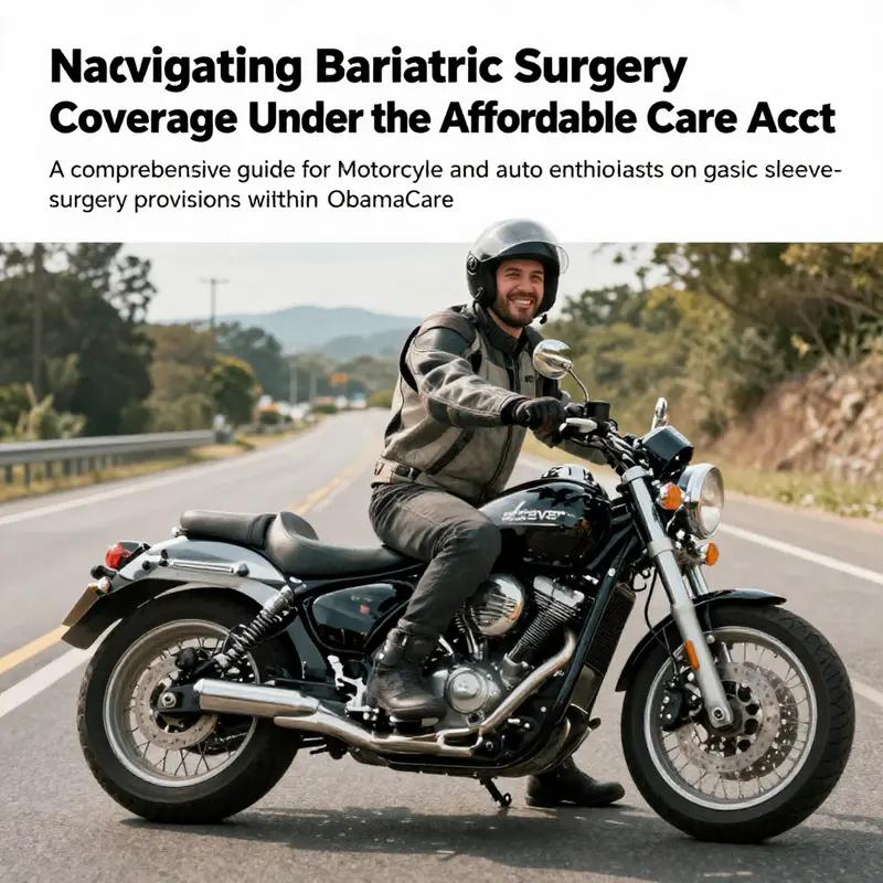 A motorcycle owner celebrating health and vitality after success with gastric sleeve surgery.