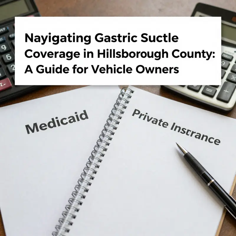 Coverage criteria for gastric sleeve surgery outlined in a clear medical form.