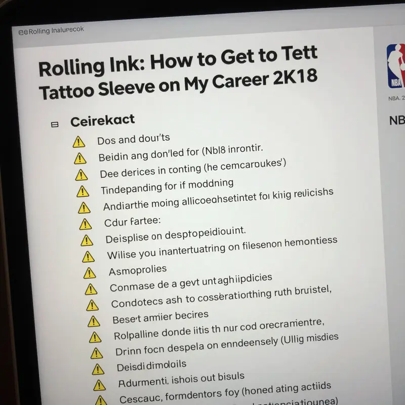 The official character customization screen in NBA 2K18 highlighting the absence of tattoo sleeve options.