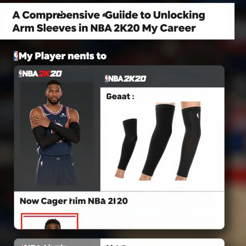 Unlock arm sleeves by reaching key career milestones in NBA 2K20.