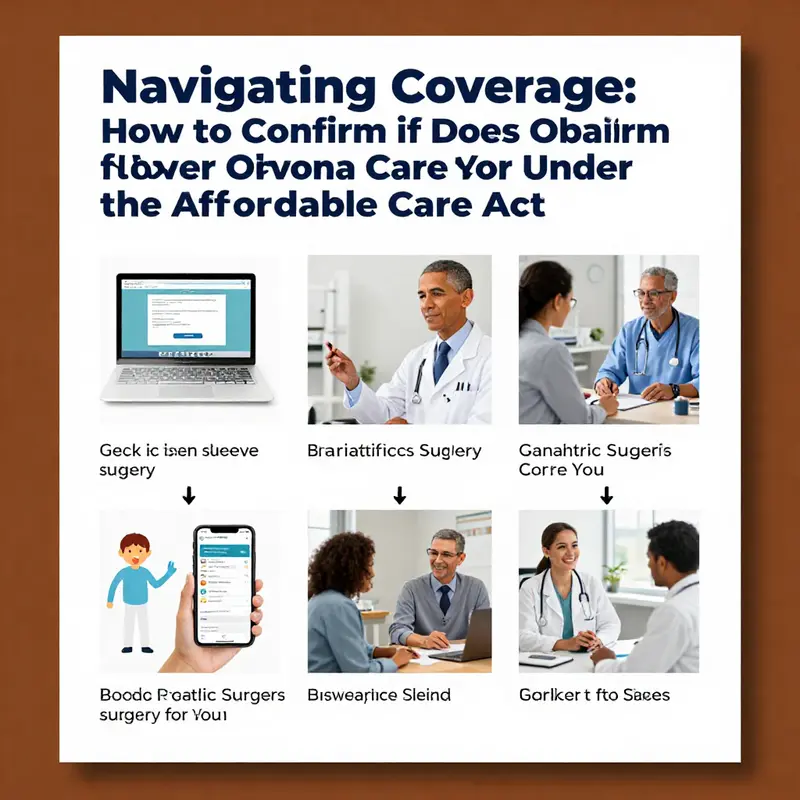 Infographic illustrating the Essential Health Benefits of the ACA, focusing on bariatric surgery coverage.