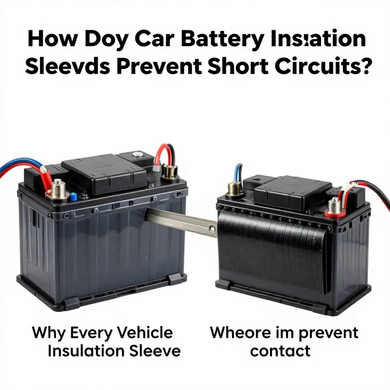 A juxtaposition of a corroded battery and one protected by an insulation sleeve highlights the effectiveness of these covers.