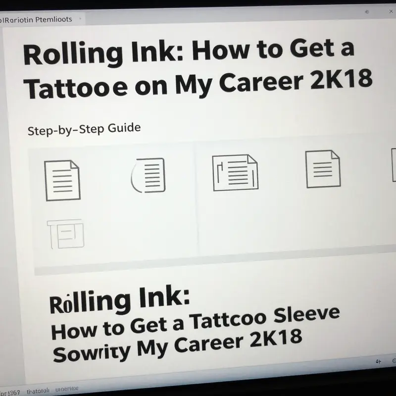 The official character customization screen in NBA 2K18 highlighting the absence of tattoo sleeve options.