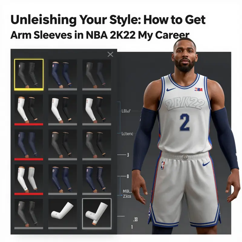 Unlocking arm sleeves through career progression is essential for customization.