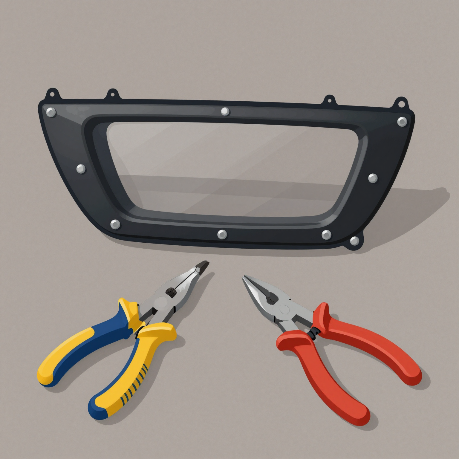 Tools Required for Removing a Car Stereo Mounting Sleeve