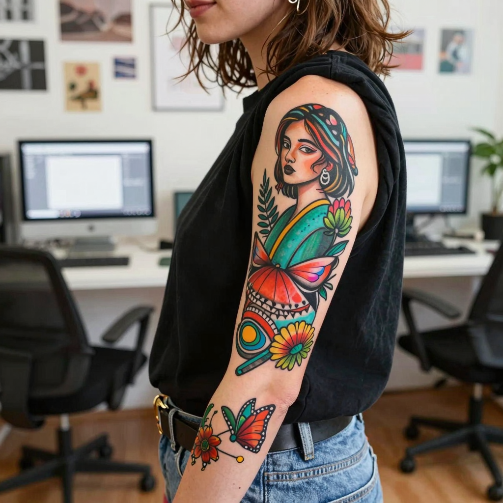 Personal Branding with Sleeve Tattoos