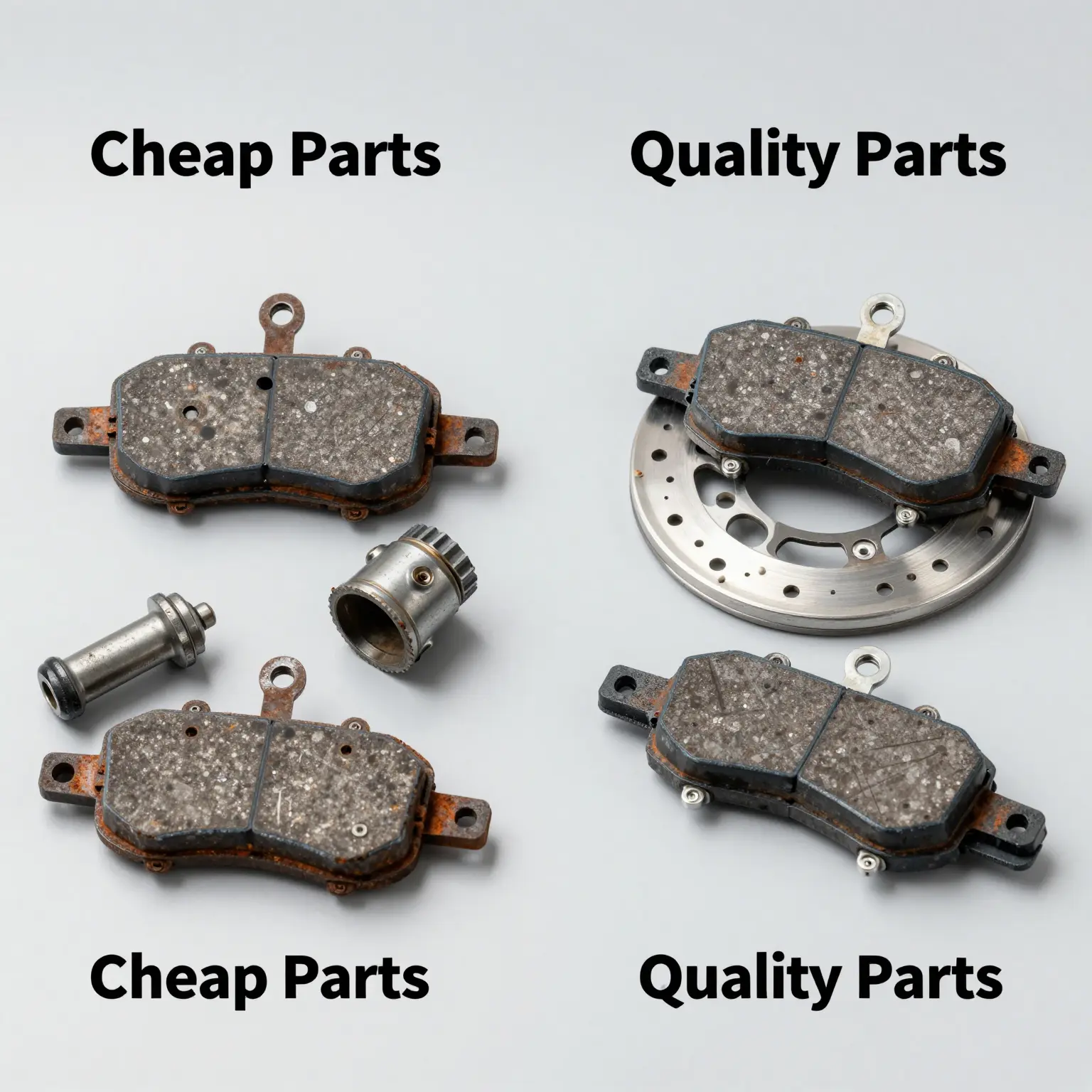 Comparison of Cheap vs Quality Parts