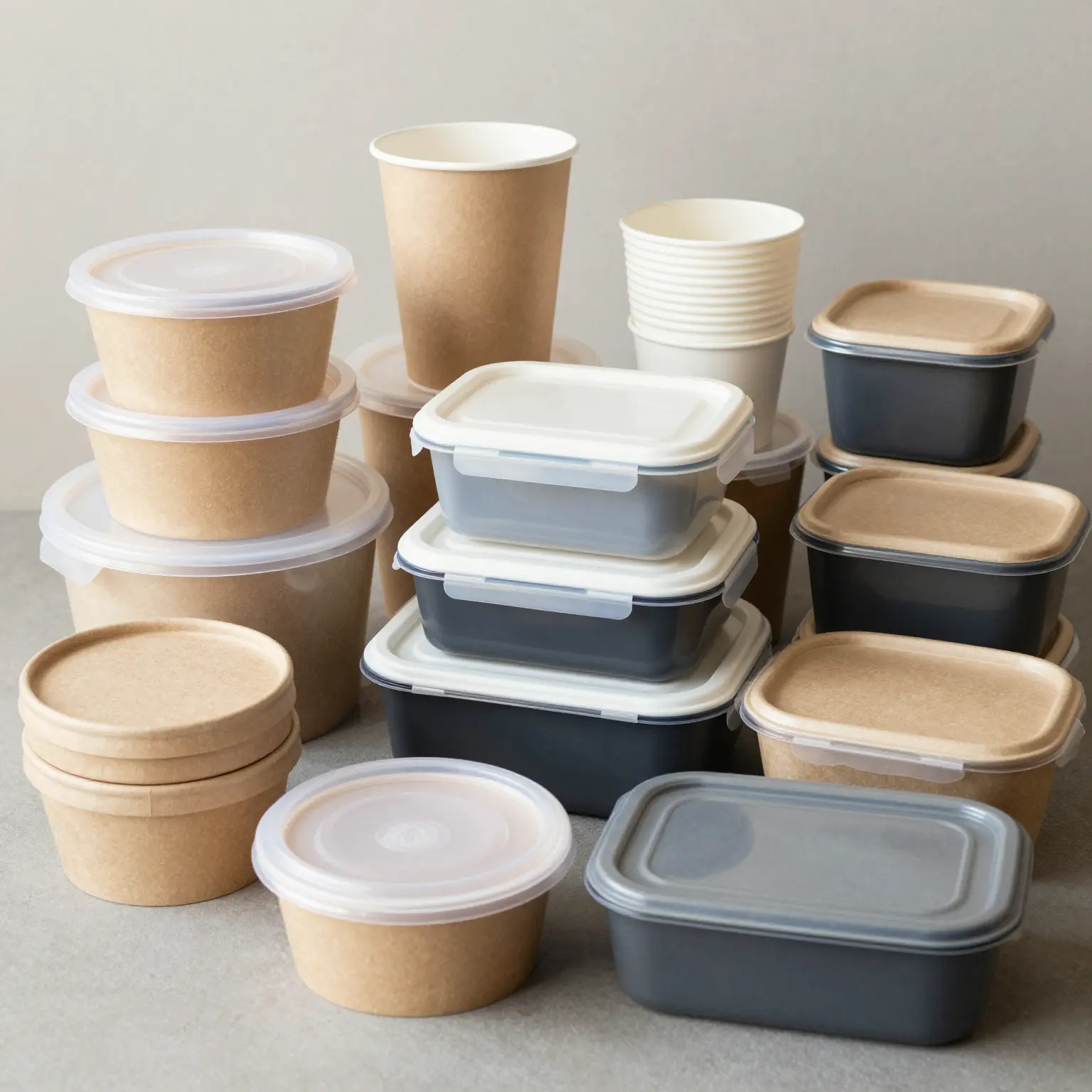 Variety of Wholesale Food Containers